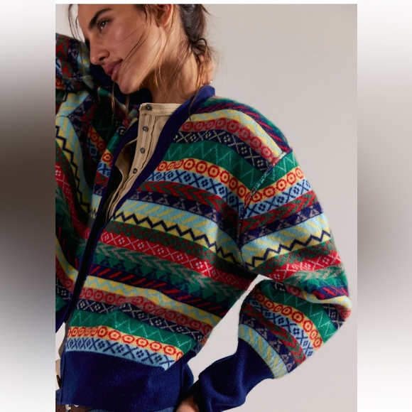 Free People Better Days Cashmere Cardigan NWT (Medium) Luxe Soft Thick - Picture 11 of 12